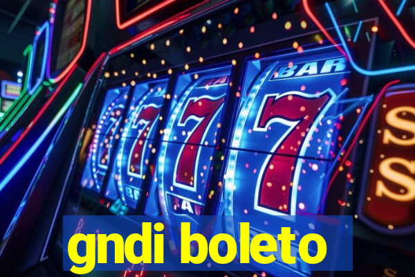 gndi boleto